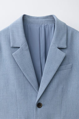 BLAZER TRAJE / Azul pastel - Zara фото 3