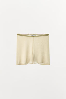 COMBINED KNIT SHORTS - Zara фото 4
