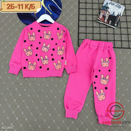 Костюм для девочки с рисунком