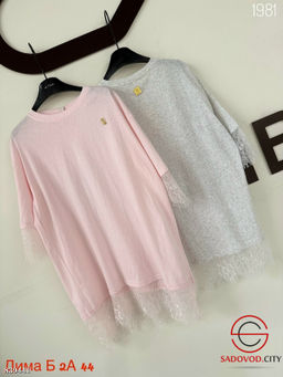 Футболка женская с гипюром - Bruno фото 8