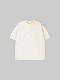 Футболка оверсайз из 100% хлопка "Лён" женская