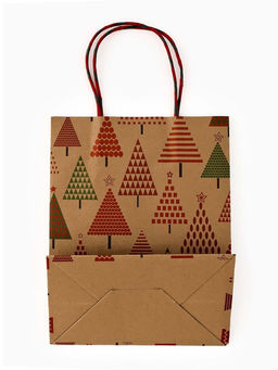 Набор подарочных пакетов «Новогодний», 3 шт, тиснение, 25 × 4 × 30.5 см, 30 × 40 × 11.5 см, 18 × 23 × 10 см