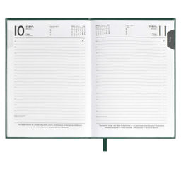 Ежедневник датированный 2024 ESCALADA, А6+, 176 л., арт. 63796/ 20 САРИФ-ЭКОНОМ ЗЕЛЁНЫЙ  фото 9