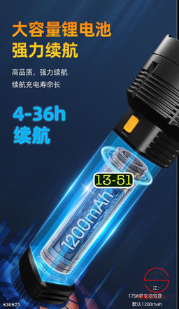 Фонарь светодиодный аккумуляторный