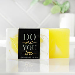 Мыло Do what YOU love 100 г, с ароматом банана, BEAUTY FOX