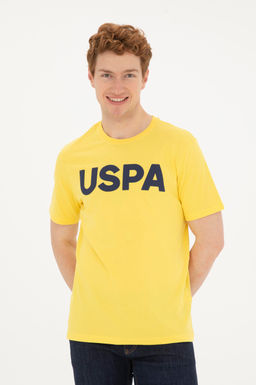 Мужская желтая базовая футболка Неожиданная скидка в корзине - U.s. polo assn фото 3