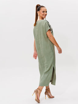 Платье Galean Style 974 хаки