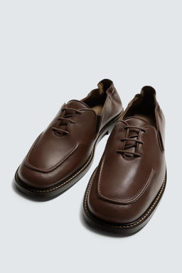 ZAPATO PIEL / Rojo Burdeos - Zara фото 11