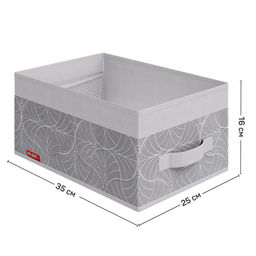 Короб стеллажный без крышки, 35*25*16 см, LINE MOON, шт - Valiant фото 8