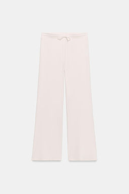 PANTAL?N RECTO RIB / Rosa pastel - Zara фото 7