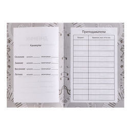 Дневник для музыкальной школы, Музыка. Абстракция , интегральная (гибкая) обложка, глянцевая ламинация, 48 листов - Calligrata фото 5