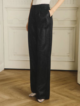 Брюки прямые с блестками / Zarina