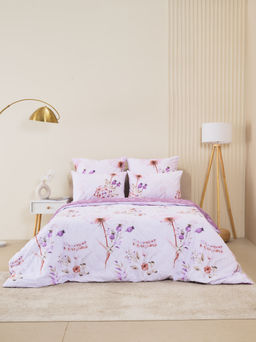 Постельное белье зима-лето из поплина с простыней на резинке - Виталина 2 сп.с прост.на резинке 180*200*25 (нав.70х70)