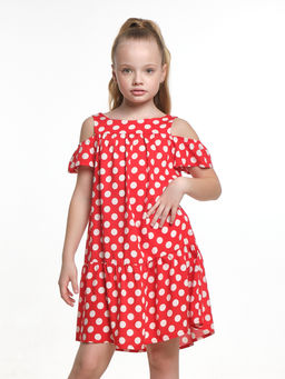 Платье в горох 22-7180 голубой горох - Mini maxi фото 21