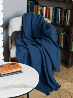 Плед 150x200 синий