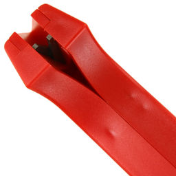 Ножеточка пластмассовое основание Универсал для ножниц, ножей, кос, топоров, 16,5х6,5х2,5см, цвета микс, в блистере (Китай) - Домашняя мода фото 2