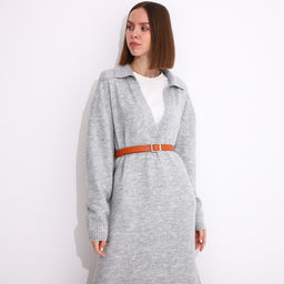 Ремень женский, ширина 2,4 см, пряжка метал, цвет рыжий - Simaland фото 3