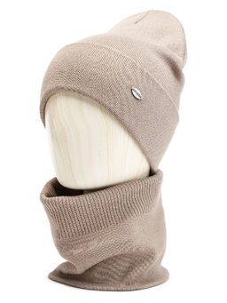 Шарф жен. виск+каш+нейл 22х23 LB-C57010-22 - Labbra фото 3