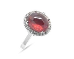 Кольцо из серебра рубин корунд, SL-RIC67