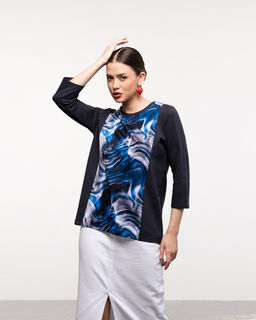 авторский лонгслив Футер 2-х нитка - Elena sorti фото 9