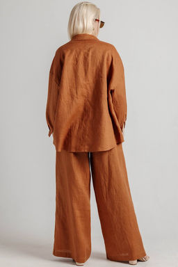 Брюки женские Б95098/02/Терракотовый