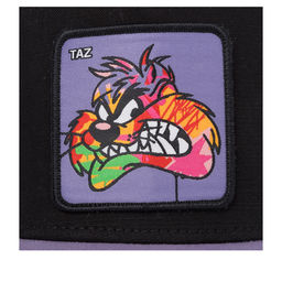 Бейсболка CAPSLAB арт. CL/LOO13/1/PCTTAZB Looney Tunes Taz (черный / сиреневый)