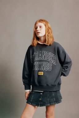 STRANGER THINGS/ NETFLIX PRINT SWEATSHIRT - Zara фото 5