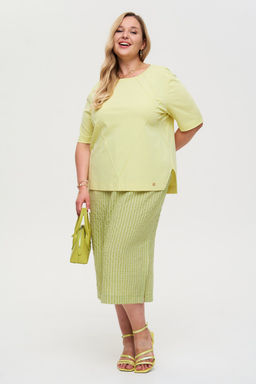 Юбка Таша салатовый - Intikoma фото 20