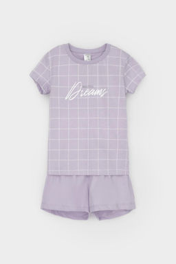 К 1642/лепесток орхидеи,двойная клетка пижама дет