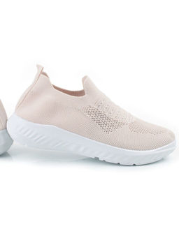 03-B360-26 LT. BEIGE Кроссовки женские (текстиль)