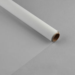 Плёнка матовая прозрачная Белая, 0.6 x 10 м