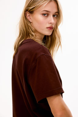 Camiseta oversize de algod?n - H&m фото 10