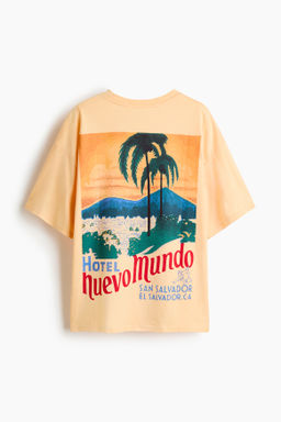 Camiseta oversize estampada - H&m фото 4