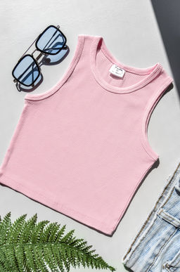 Майка-топ в рубчик для девочки Happyfox - Happy fox фото 3