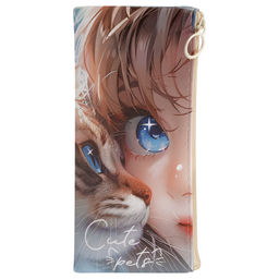 Пенал мягкий MESHU "Cute pets", 200*100 (MS_65245) иск. кожа