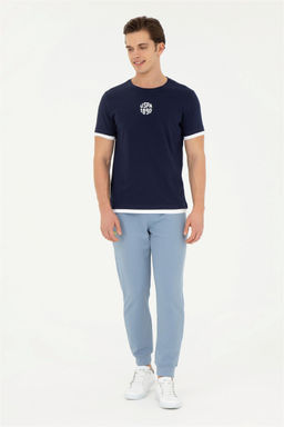 Мужская темно-синяя футболка - U.s. polo assn фото 4