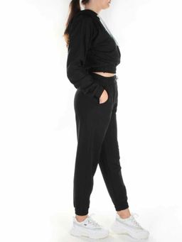 Y276 BLACK Спортивный костюм женский (100% хлопок) - Fashion фото 6