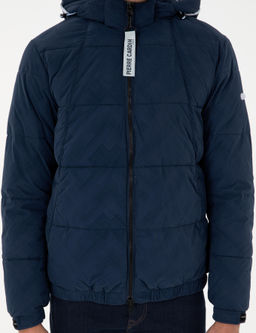 Lacivert Kap__onlu Spor Mont - Pierre cardin фото 7