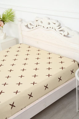 Простыня на резинке сатин Искушение-компаньон