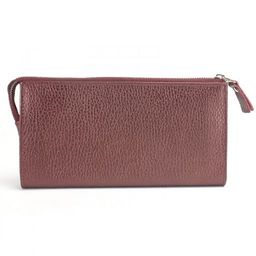 Портмоне женское Croco-ПР-970 на молнии натуральная кожа 3 отд, 20 карм, бордо металлик (232) 235864 фото 2