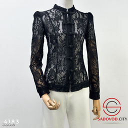 Кружевная блуза на пуговицах - Bruno фото 2