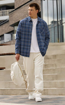 Джинсы муж. F611-0125 milk - Fine joyce фото 9