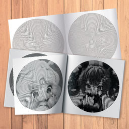 Спиральная раскраска Забавные чибики, 20 стр., Аниме - Буква-ленд фото 4