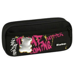 Пенал мягкий 1 отд. Berlingo "Fashion bear", 220*95*50 (BR-PM-010401) 1 карман, откидная планка, полиэстер