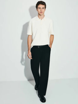 Джемпер поло текстурной вязки / Zarina