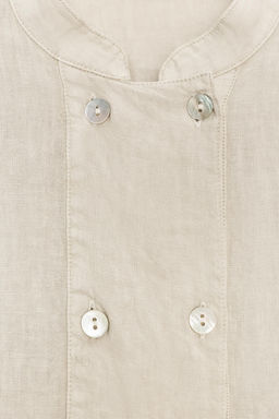 100% LINEN OVERSHIRT ZW COLLECTION - Zara фото 8
