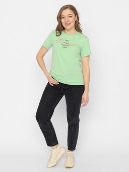 CRB wear/FSMW 60255-38 Футболка женская,ментоловый/Ex.Cherubino  фото 3