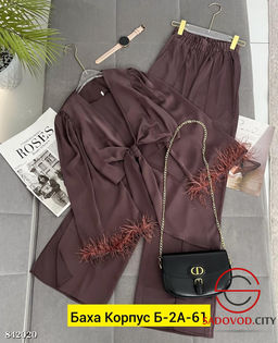 Костюм двойка из шелка