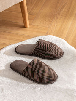 ?n? Kapal? ?izgili Erkek Ev Terli?i