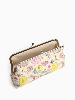 Косметичка на фермуаре, цвет бежевый